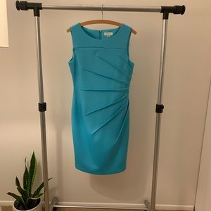 Calvin Klein Blue Starburst Shift Dress